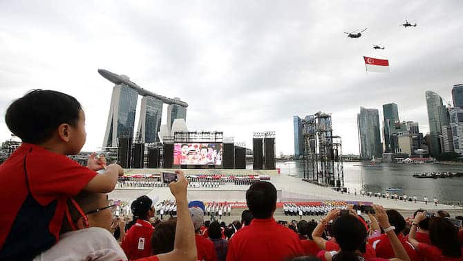 Singapore National Day Parade 2014