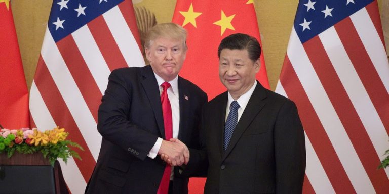 对习近平和特朗普在北京“碰头”的解读
