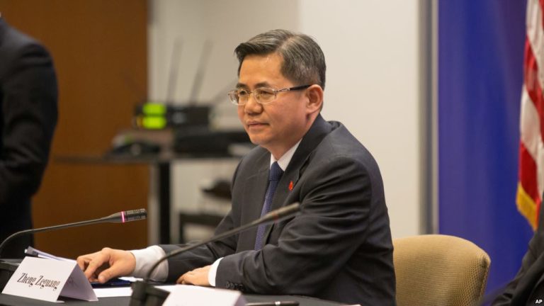 中国派特使访问华盛顿讨论朝核与贸易