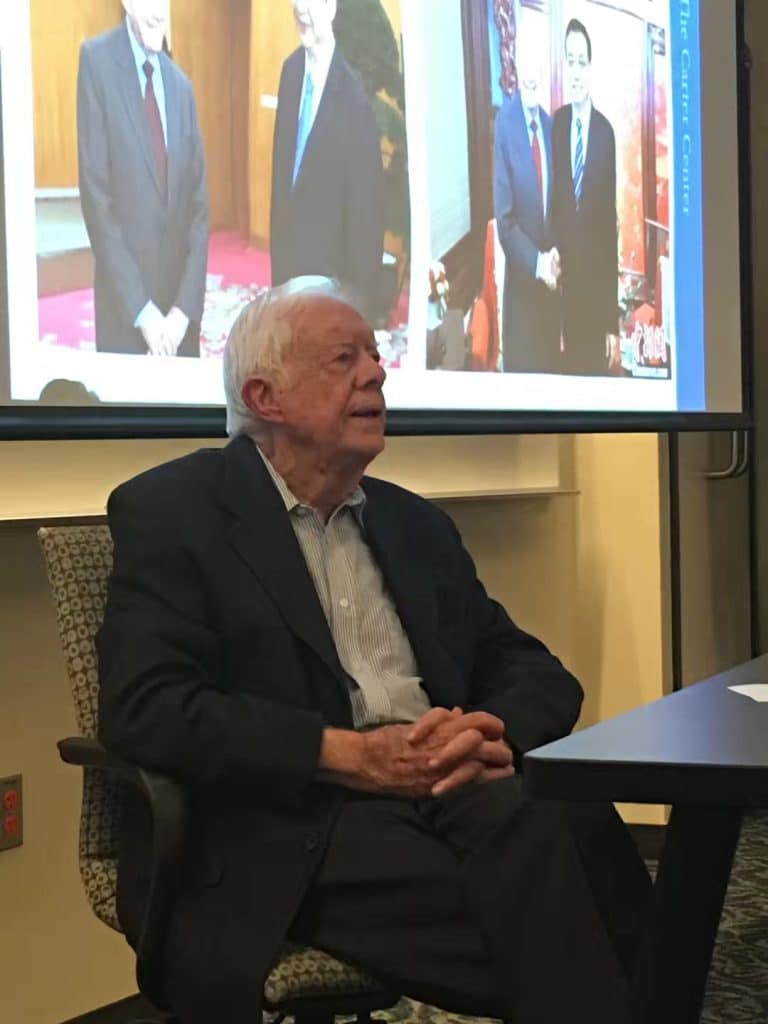 In Pursuit of Nietzsche’s "Rope": President Carter Talks about the U.S.-China Relationship