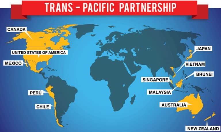 TPP计划2月在新西兰签署，谈判进程将正式结束
