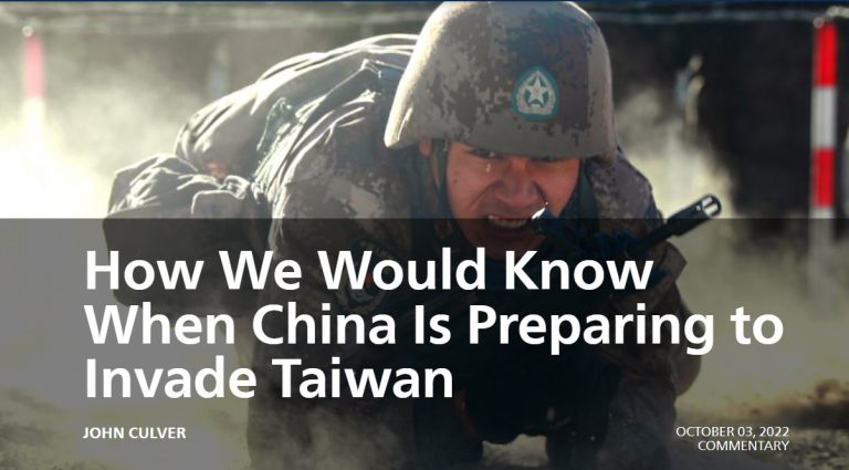 如何判断中国是否启动武统？中美将全面战争？