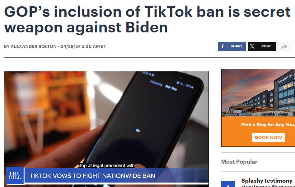 TikTok ban