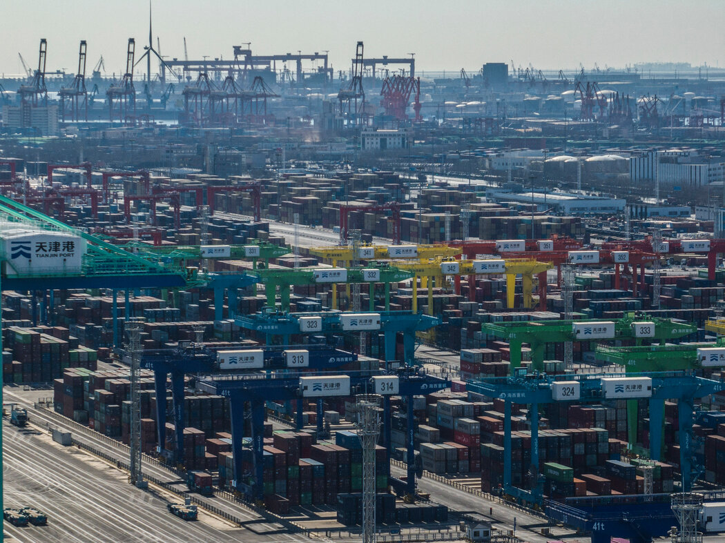 tianjin port