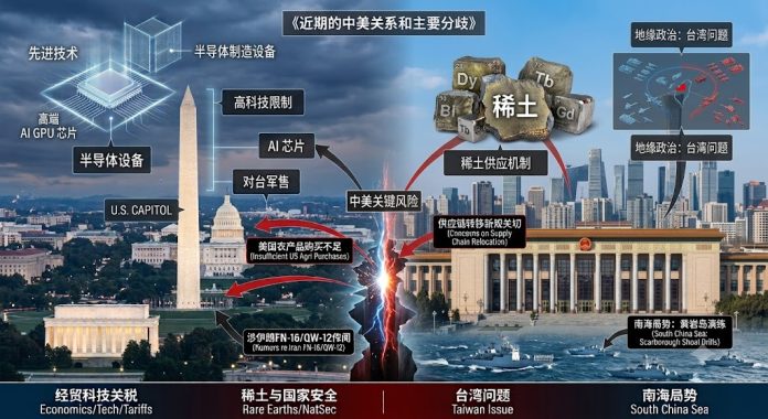中美关系近期发展