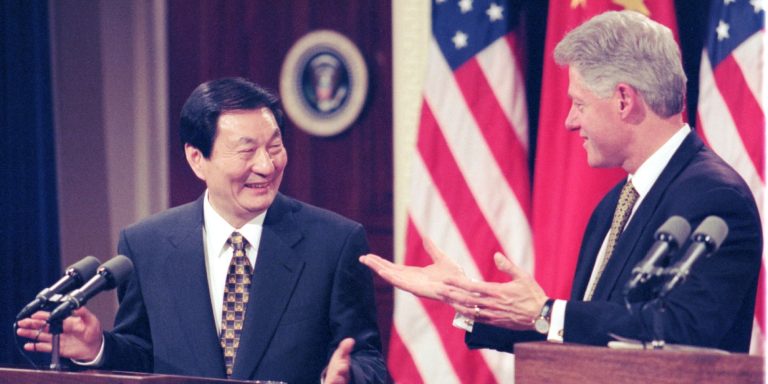 朱镕基在中美关系中的作用